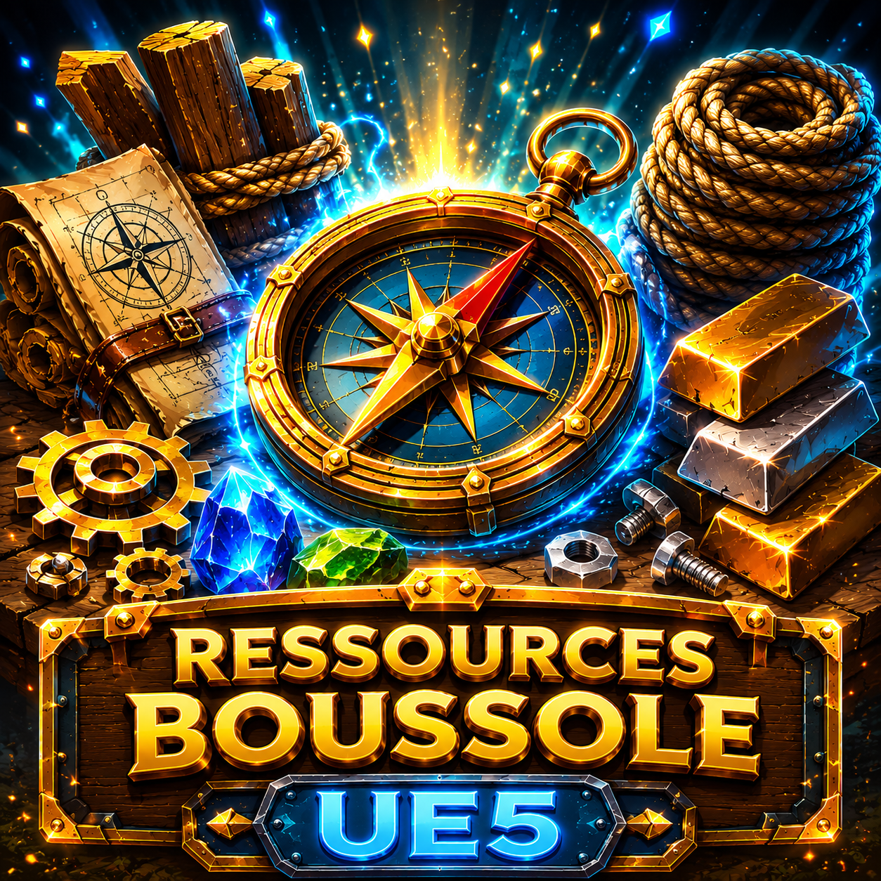 Ressource – Création d'une boussole sous UE 5.6+