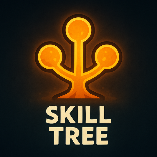 Illustration du pack d’icônes Skill Tree utilisé dans la mini-série Arbre de Compétences de la chaîne Leeranger.