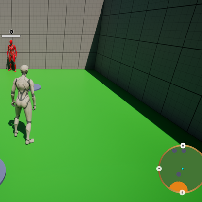 Exemple de marqueur d'ennemi  pour le plugin de minimap pour UE 5.6+ 100% blueprint