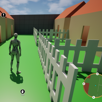 Exemple du marqueur de quête pour le plugin de minimap pour UE 5.6+ 100% blueprint