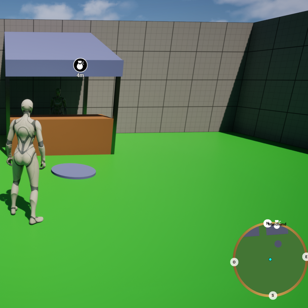 Exemple de marqueur de marchand  pour le plugin de minimap pour UE 5.6+ 100% blueprint