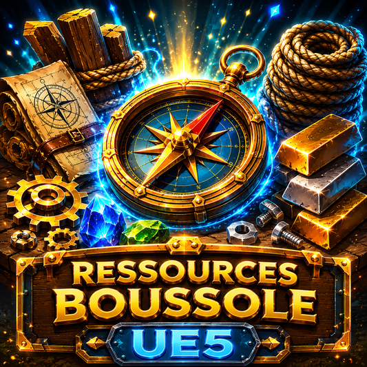 Ressource – Création d'une boussole sous UE 5.6+