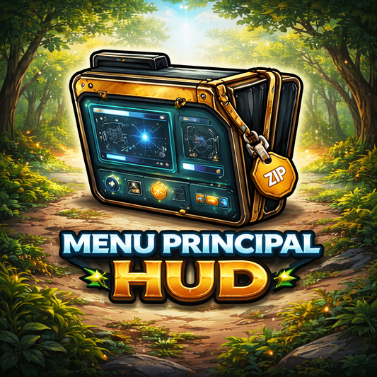 Un pack de ressources graphiques et audio pour la série créer un menu principal via HUD sur la chaine LeeRanger.