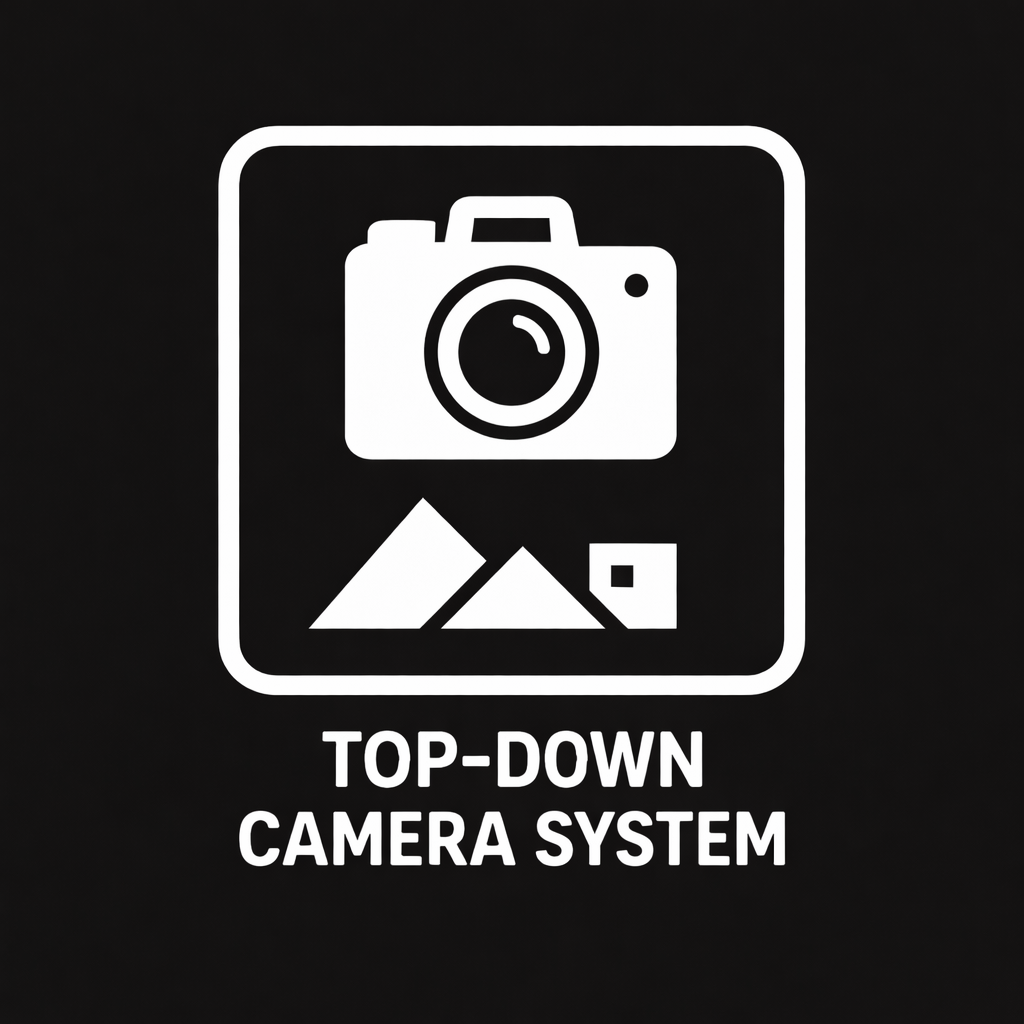 Icone du plugin de caméra TopDown 100% blueprint pour UE5