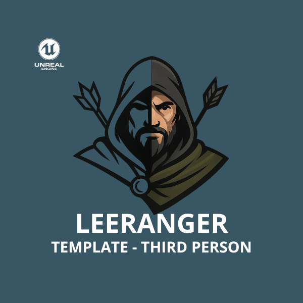 Template UE5 Third Person – Image produit Leeranger pour projet Unreal Engine